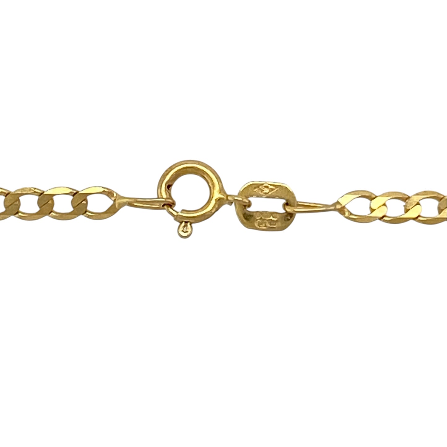 9ct Gold St Christopher 20" Necklace
