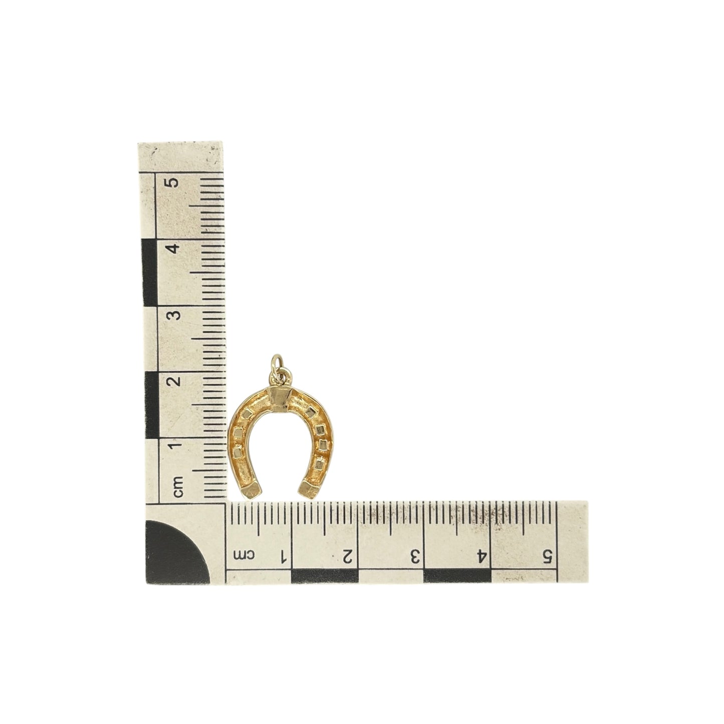 9ct Gold Horseshoe Pendant