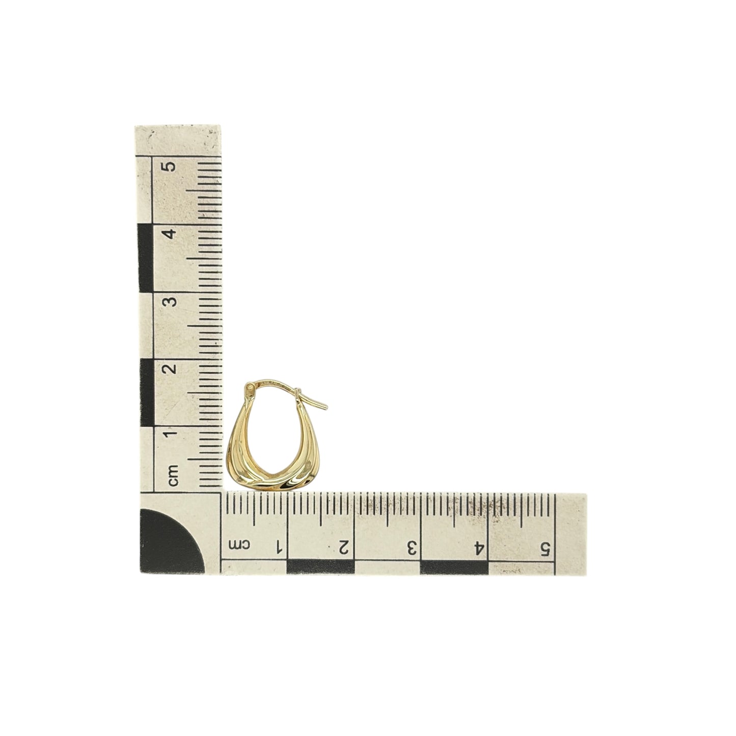 9ct Gold Handbag Creole Earrings