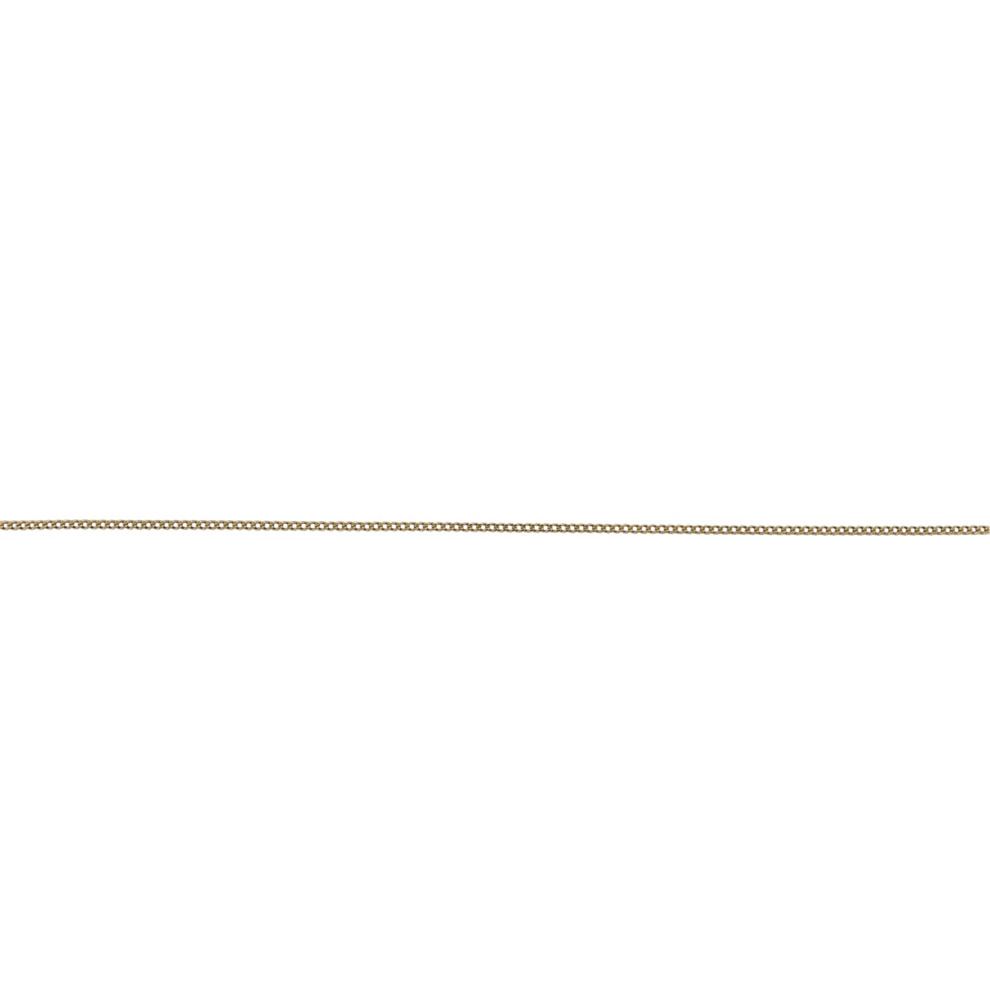 18ct Gold 18" Curb Chain
