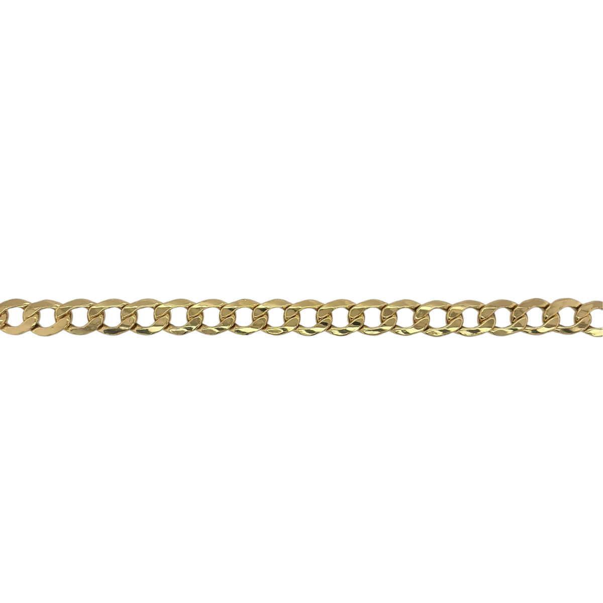 9ct Gold 8.5" Curb Bracelet