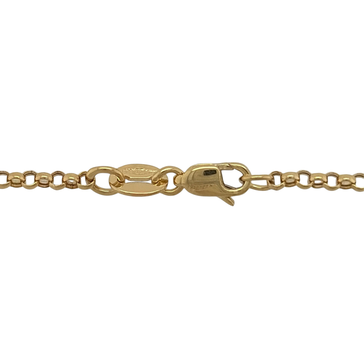 9ct Gold & Cubic Zirconia Infinity 18" Necklace