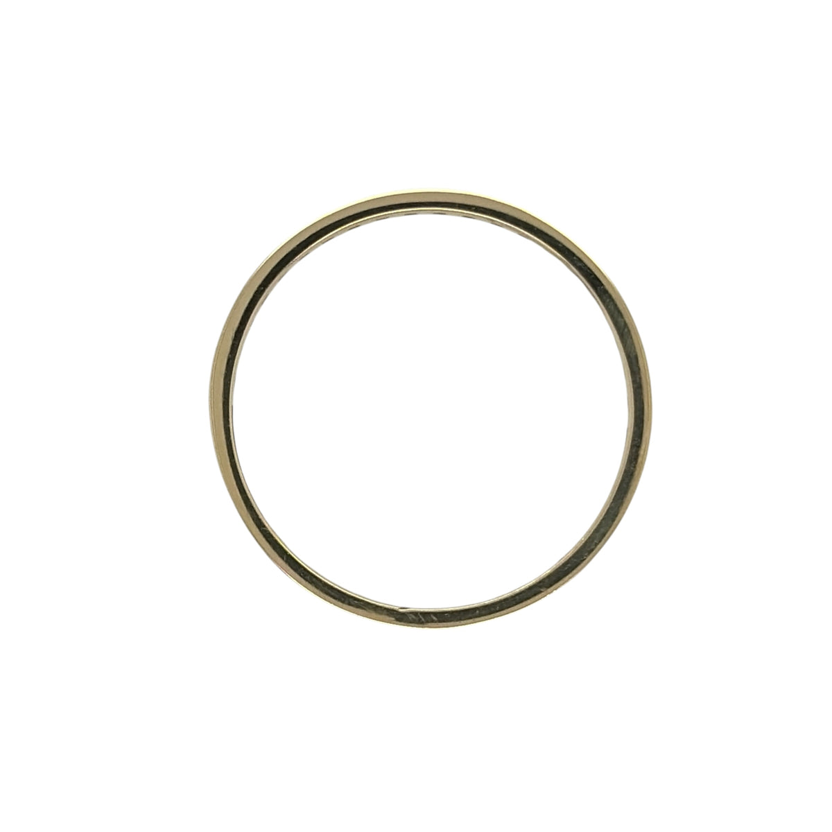 9ct Gold & Cubic Zirconia Band Ring