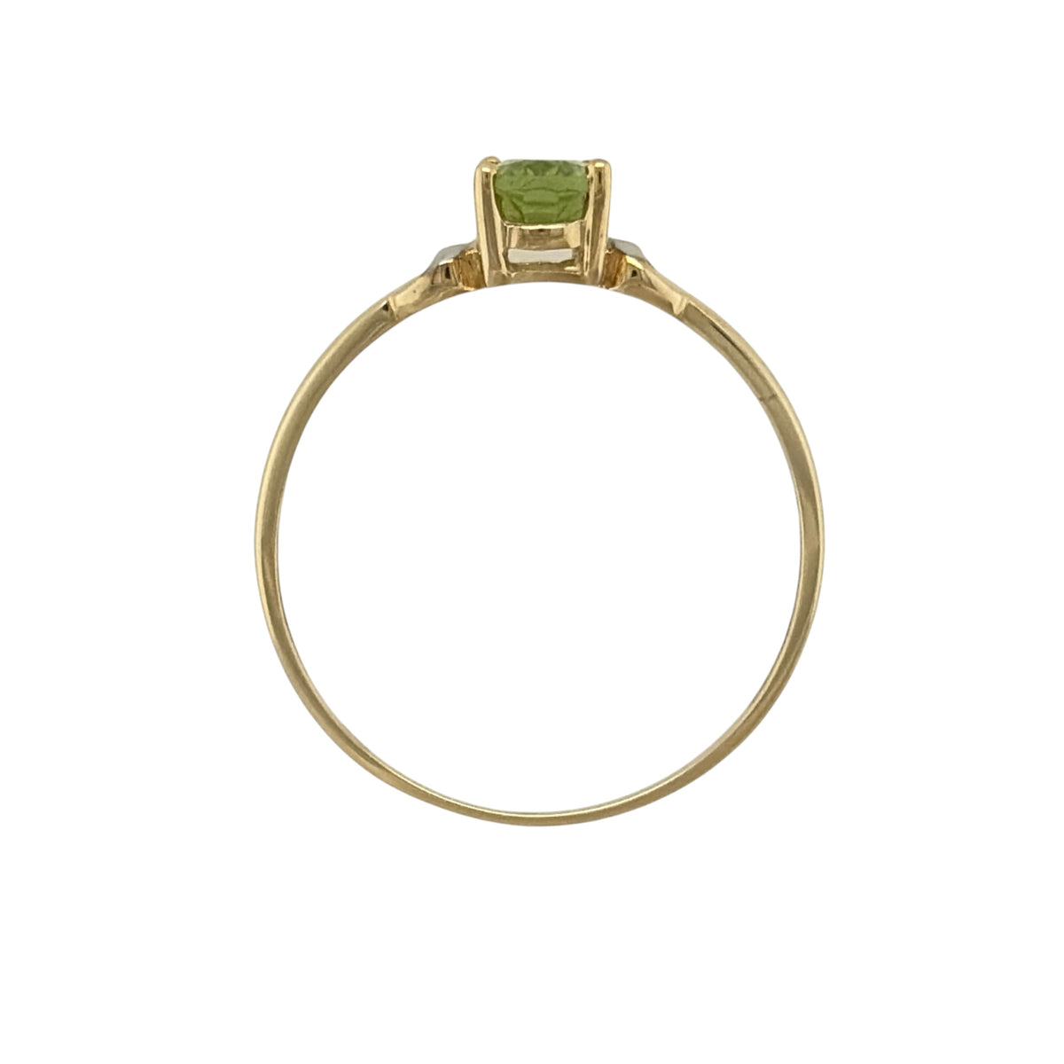 9ct Gold & Peridot Ring