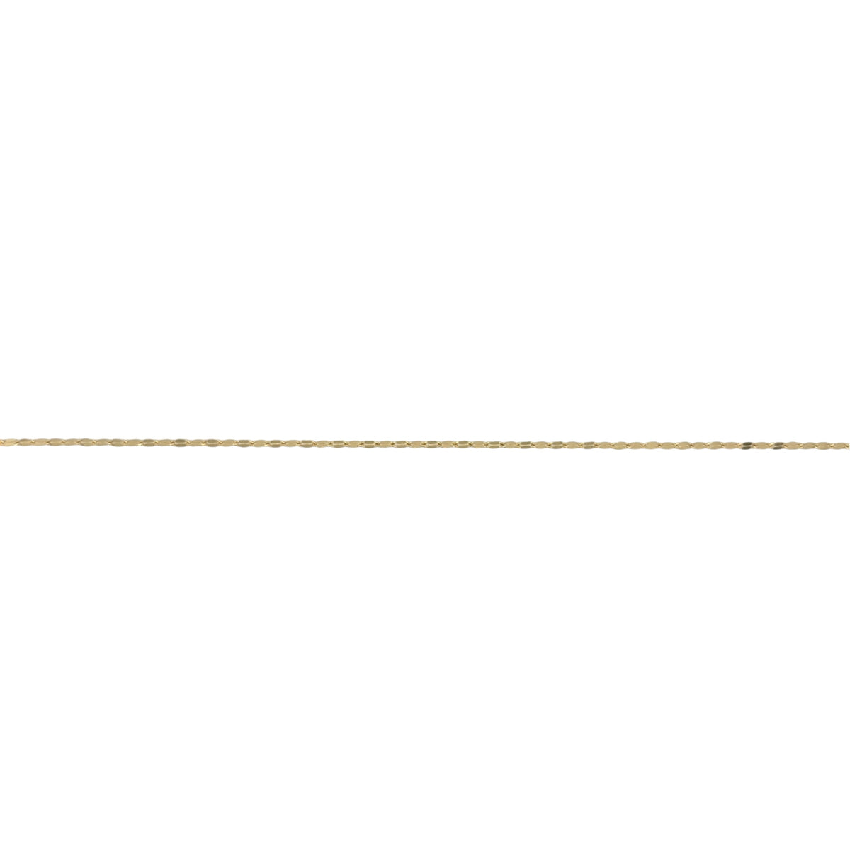 9ct Gold 18" Forzatina Disc Chain