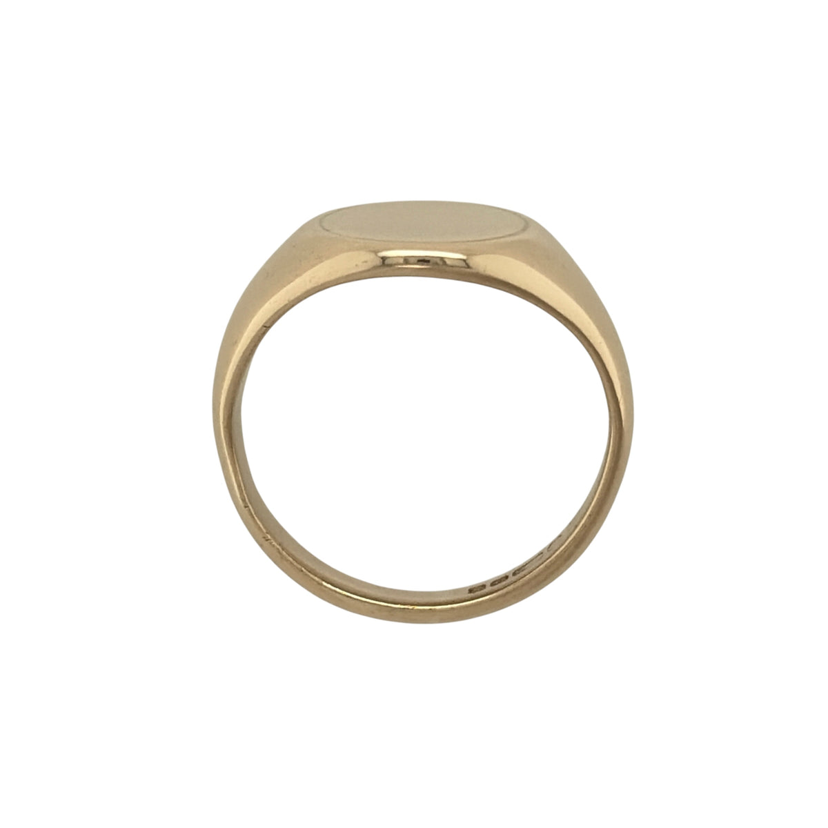 9ct Gold Oval Signet Ring