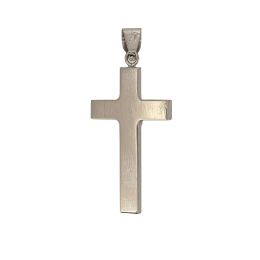 Add a meaningful piece to your jewellery collection with this pre-owned 9ct white and yellow gold crucifix pendant, featuring a traditional religious design with contrasting two-tone gold detailing.
Design: The pendant features a classic crucifix design combining white and yellow gold tones, creating a distinctive contrast while retaining a timeless and traditional appearance.