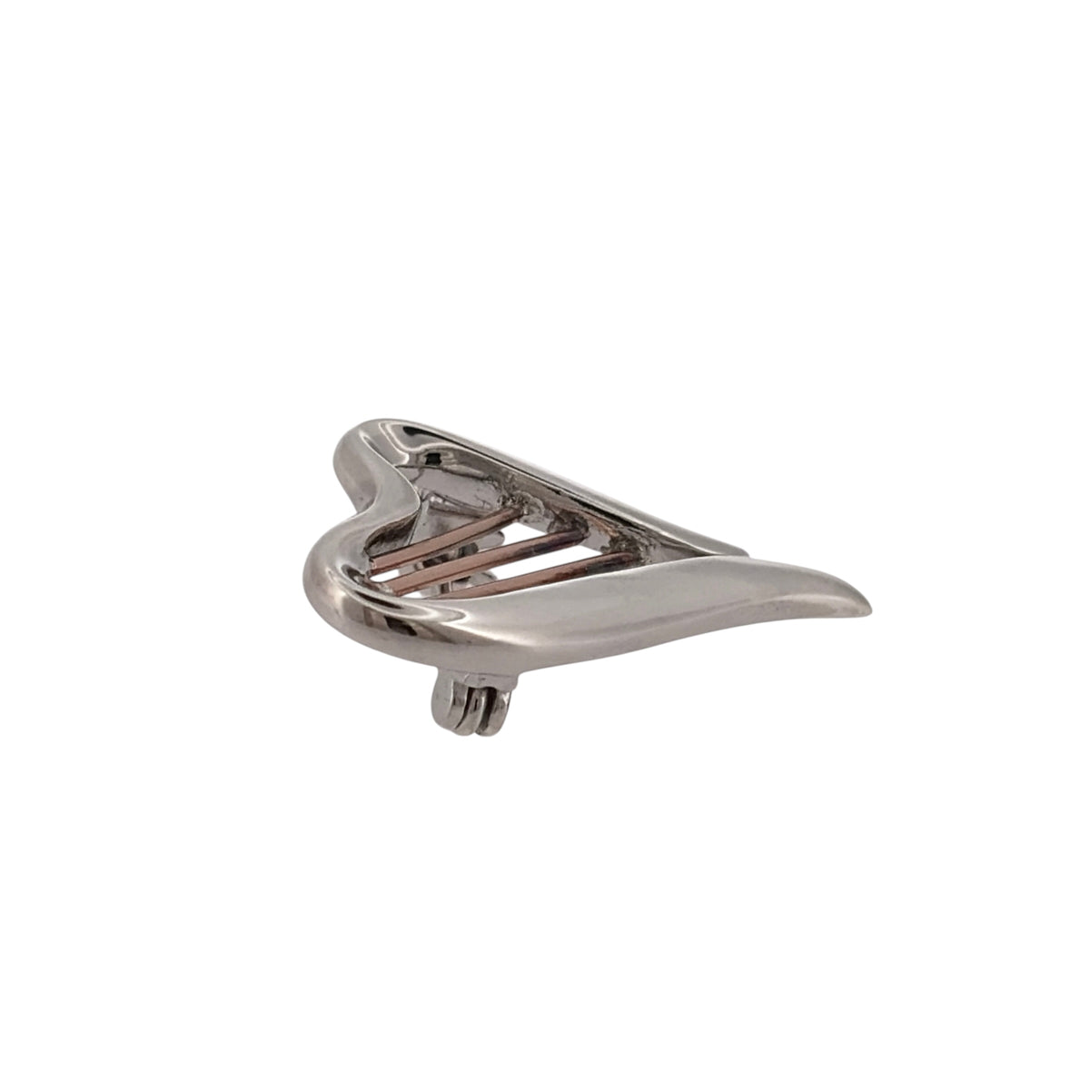 925 Silver Clogau Heartstrings Brooch
