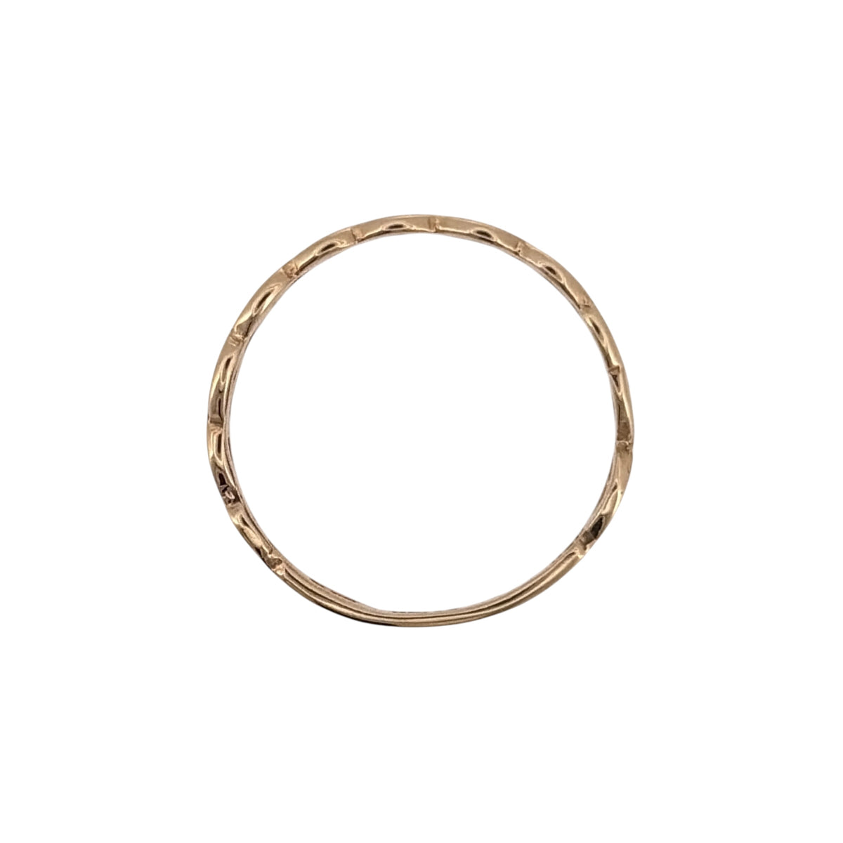 9ct Gold Open Celtic Weave Band Ring