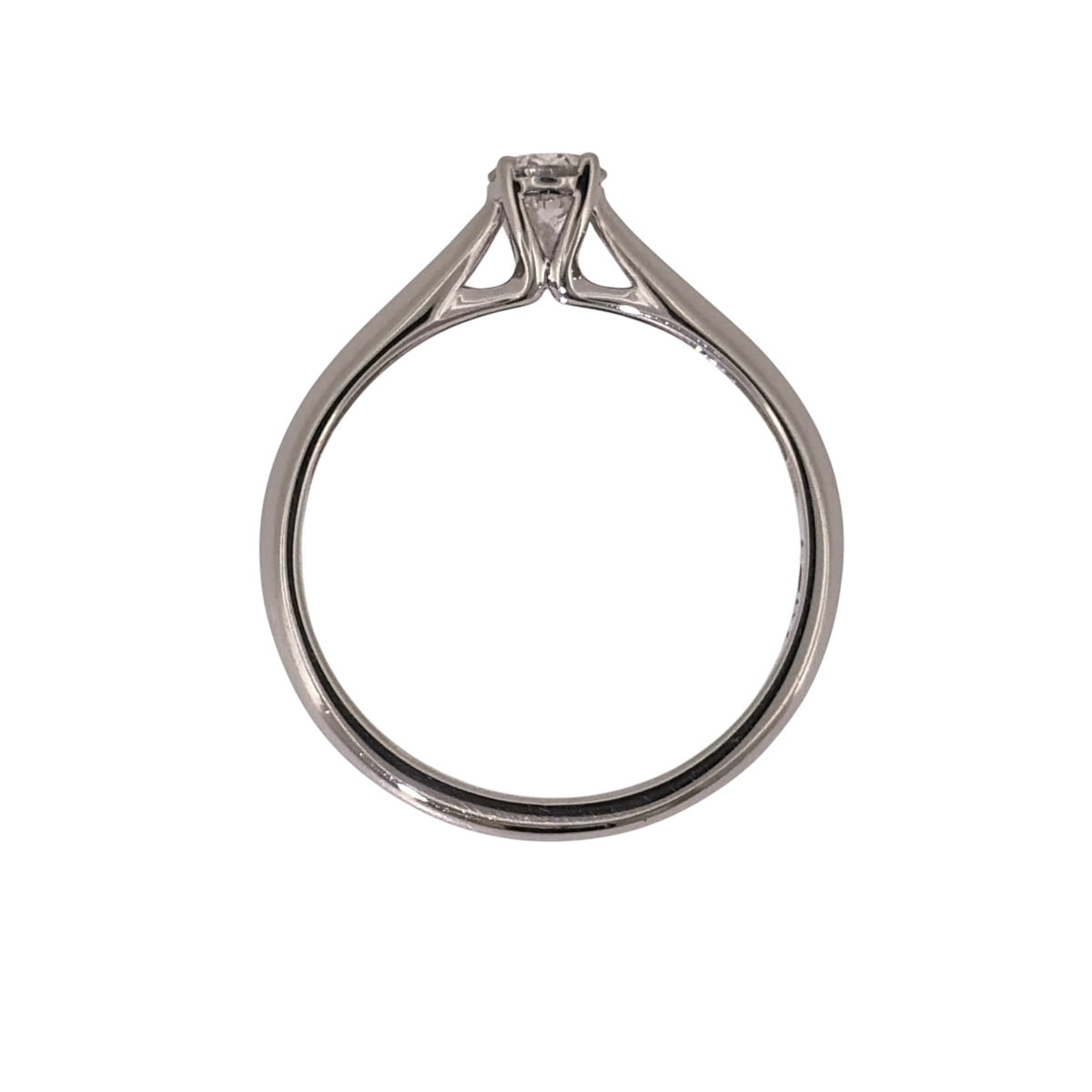 Platinum & Diamond Solitaire Ring