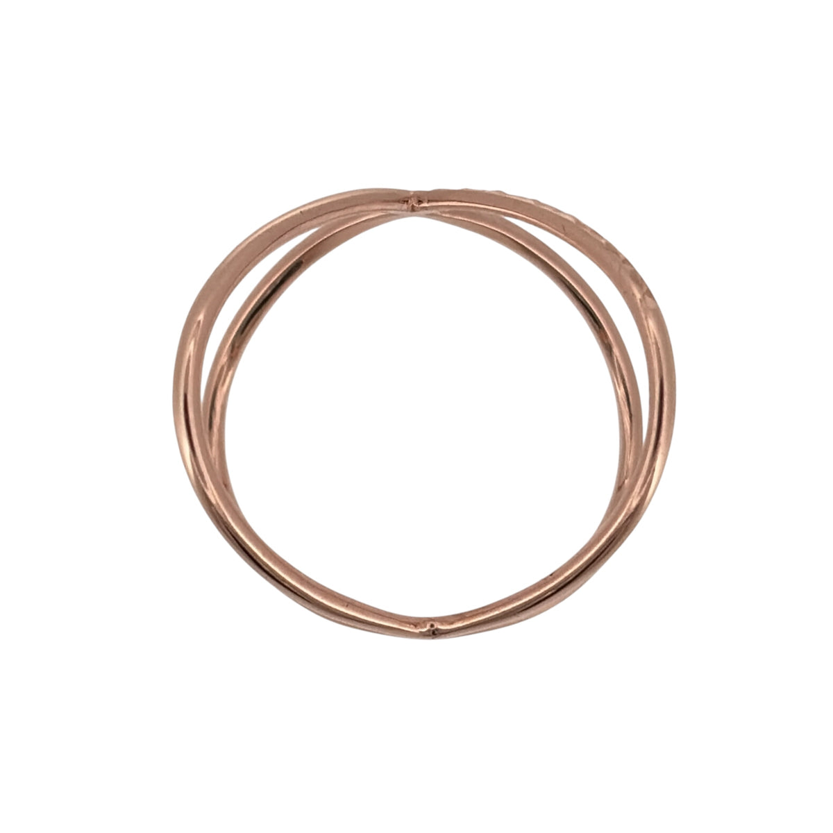 9ct Gold Crossover Ring