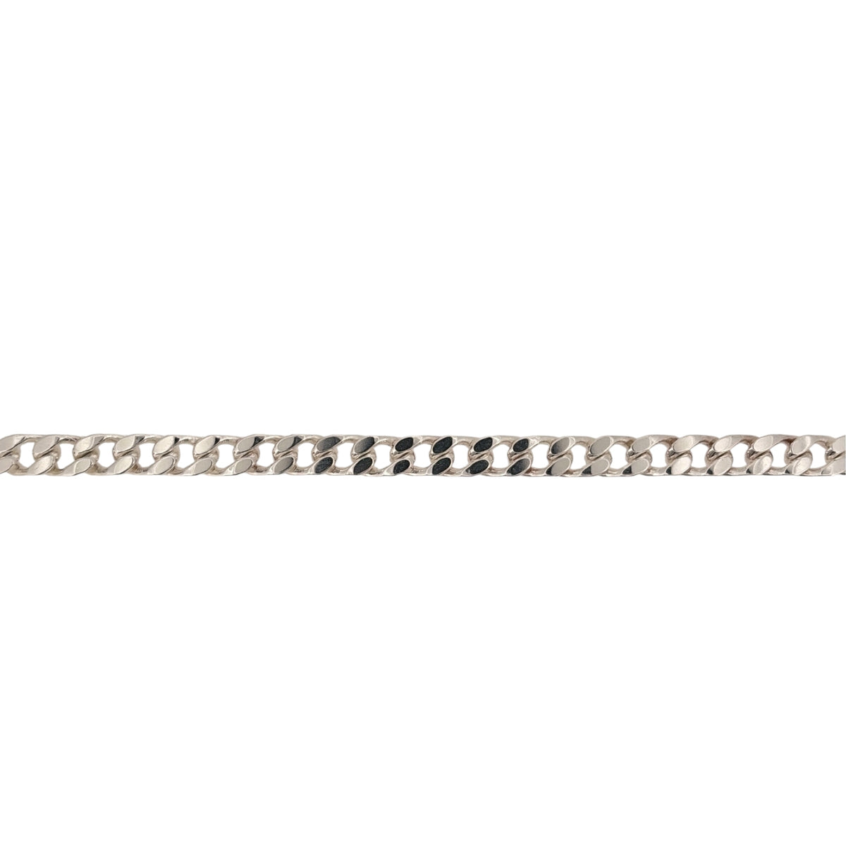 925 Silver 8.5" Curb Bracelet