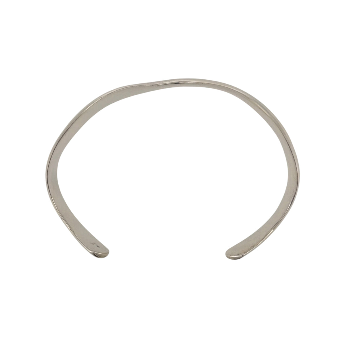 925 Silver Wave Cuff Bangle