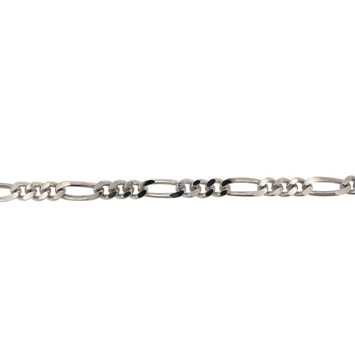 925 Silver 22" Figaro Chain