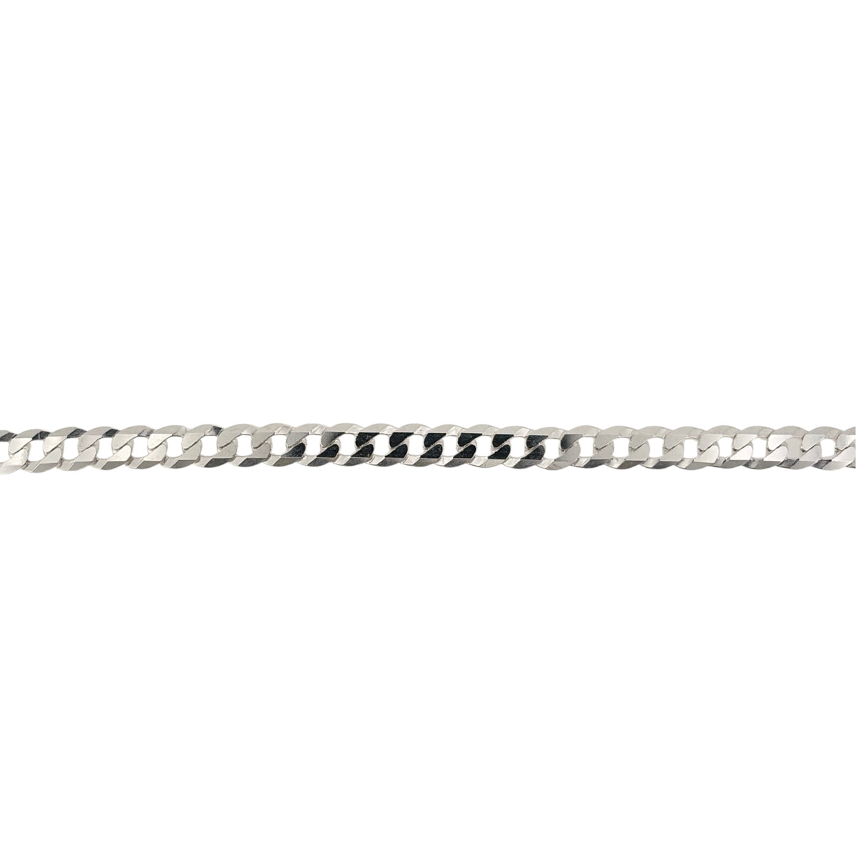 New 925 Silver 25" Curb Chain