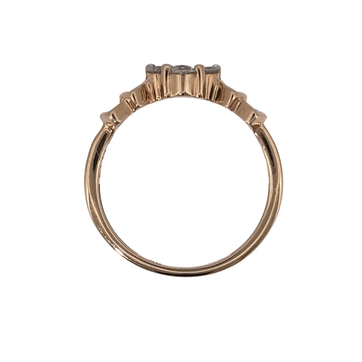 9ct Gold & Diamond Cluster Ring