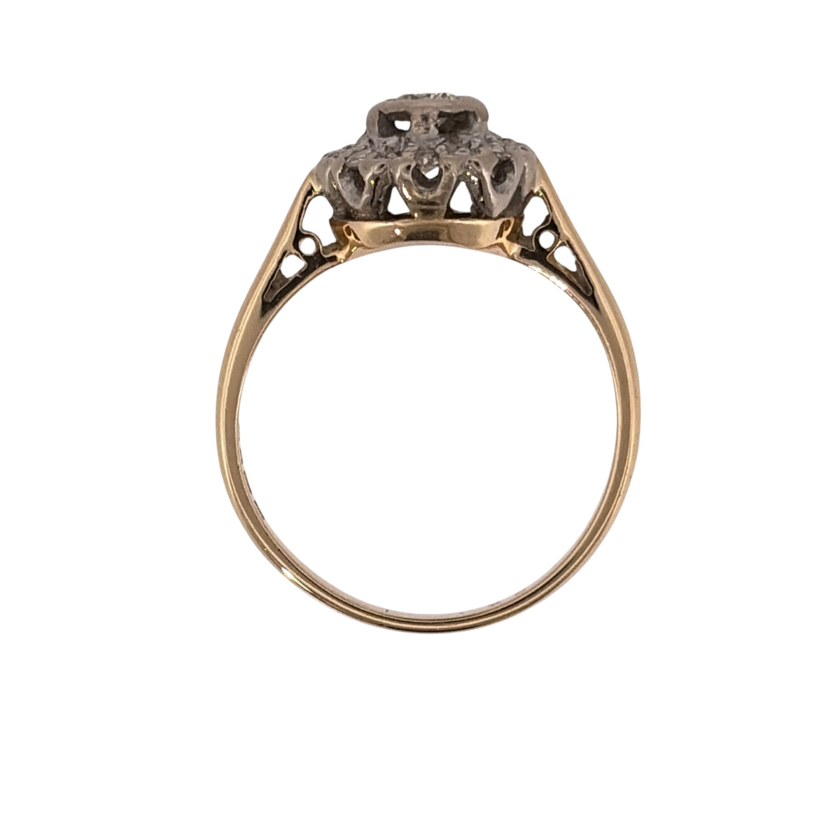 18ct Gold & Diamond Cluster Ring