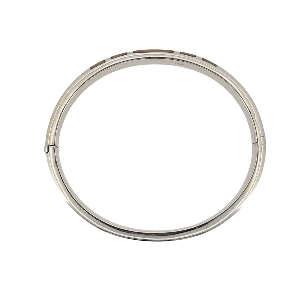 925 Silver & Mother of Pearl Bangle