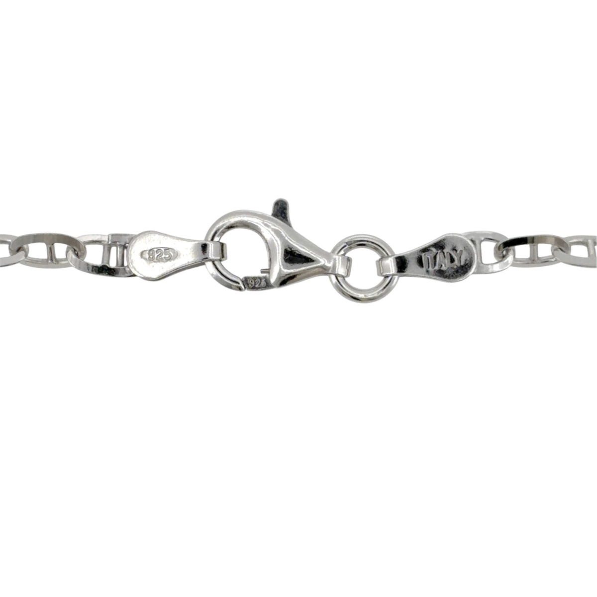 New 925 Silver 18" Anchor Chain with the weight 4.30 grams and the link width 3mm
