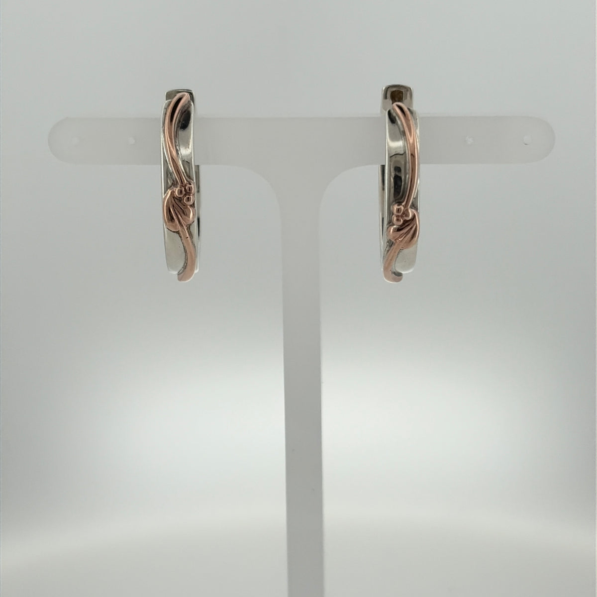 925 Silver Clogau Tree of Life Hoop Earrings