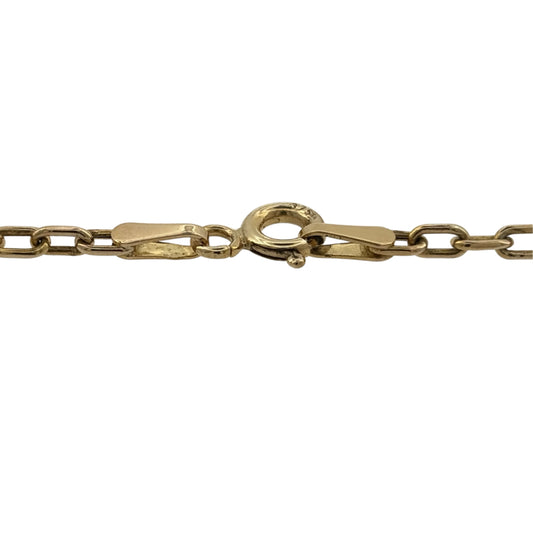 Add a classic touch to your jewellery collection with this pre-owned 9ct yellow gold charm belcher bracelet, featuring a timeless interlocking link design in a traditional warm gold finish.
Design: The bracelet features a classic belcher link design, with rounded interlocking links creating a simple and elegant appearance suitable for everyday wear.
Material: Made from 9ct yellow gold, offering a traditional warm gold finish that beautifully complements the timeless bracelet design.