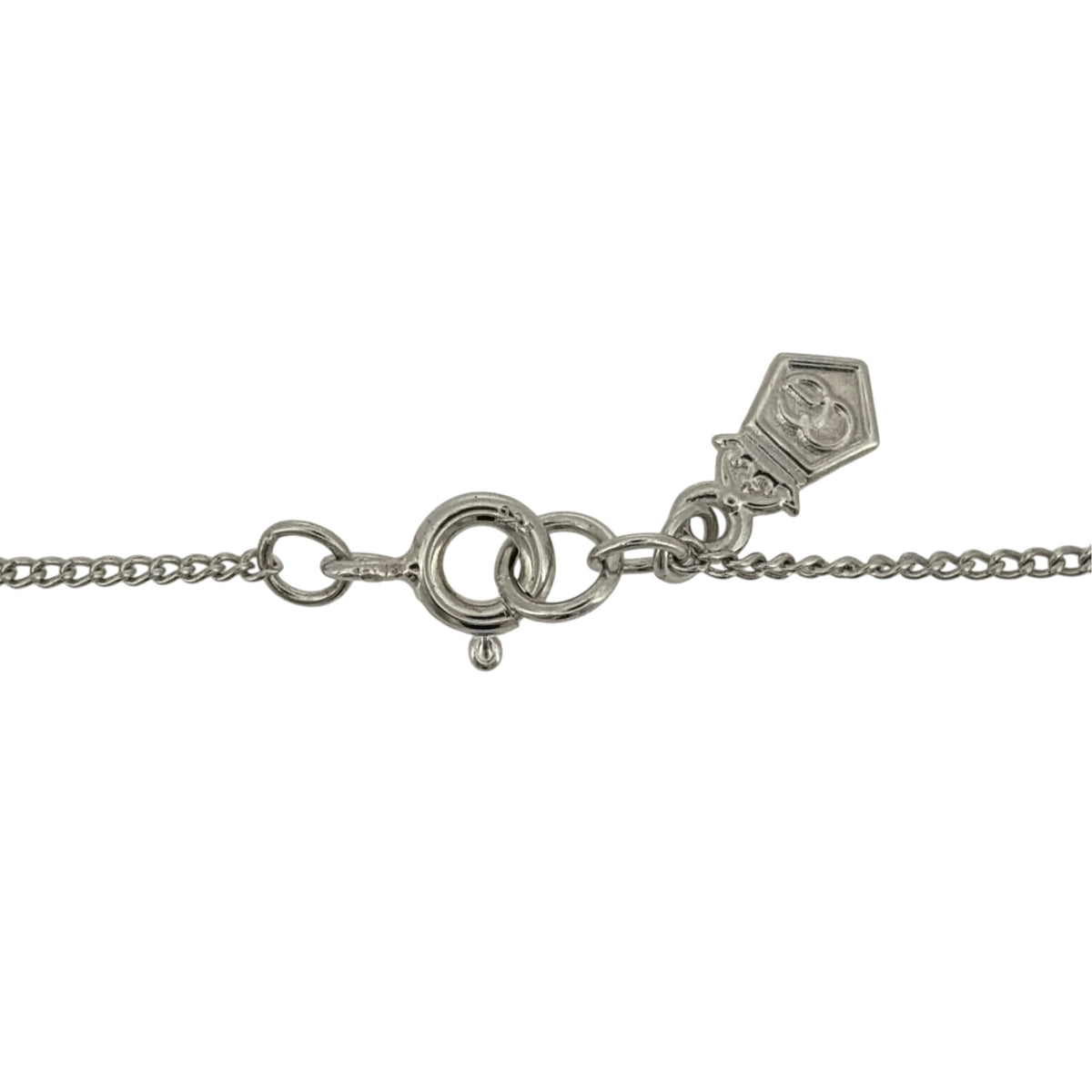 925 Silver & White Topaz Clogau Infinity 18" Necklace