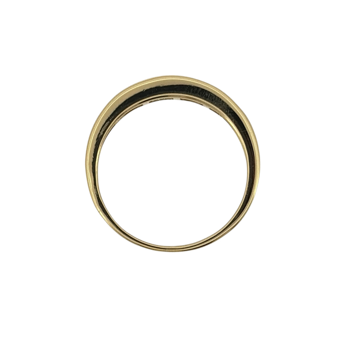 18ct Gold & Diamond Band Ring