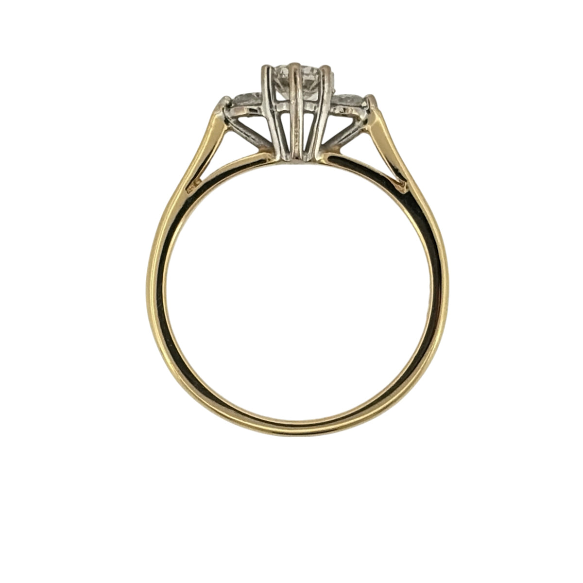 18ct Gold & Diamond Trilogy Ring