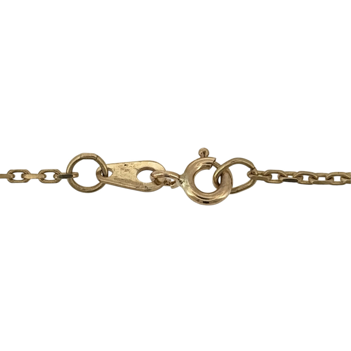 9ct Gold & Diamond Solitaire 18" Necklace