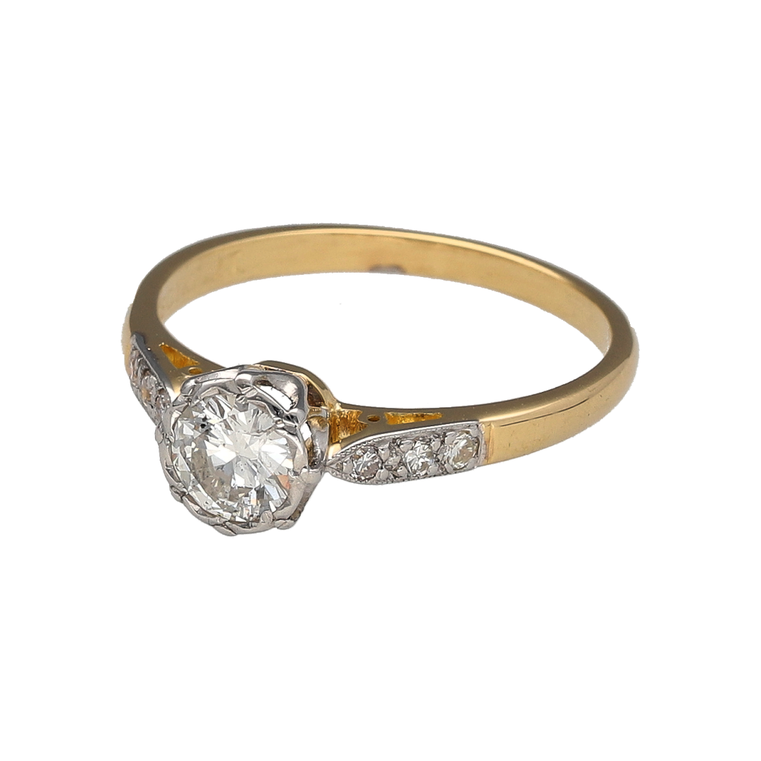 Jewellery 18ct Platinum Diamond Ring Jewellery 18ct Gold And