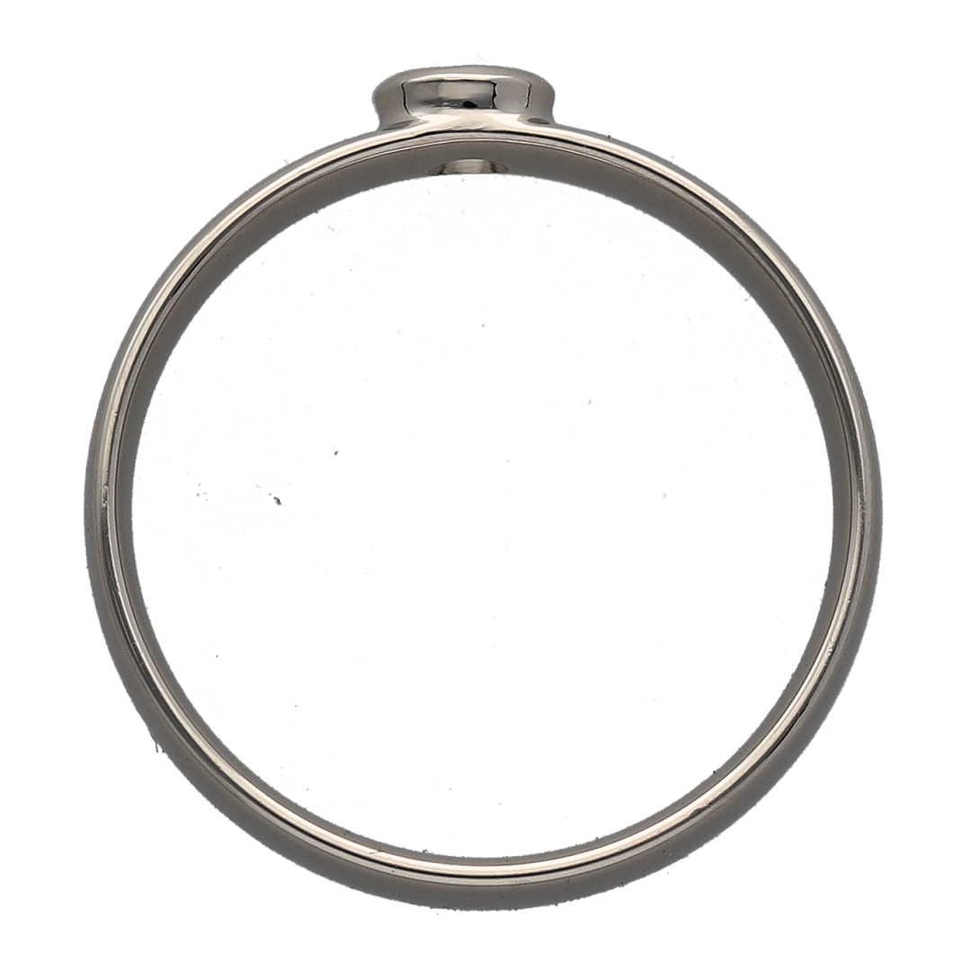 Platinum & Diamond Set Band Ring
