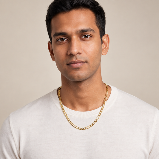 9ct Gold Figaro Chain
