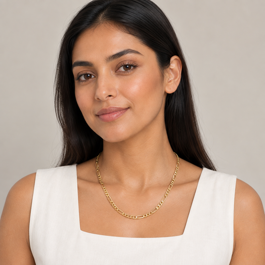 9ct Gold Figaro Chain