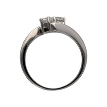 Load image into Gallery viewer, 18ct White Gold &amp; Diamond Set Twist Ring
