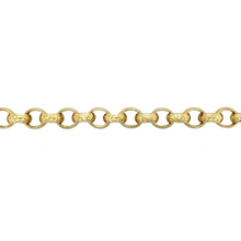 Load image into Gallery viewer, New 9ct Gold 8.5&quot; Engraved Belcher Bracelet 27 grams
