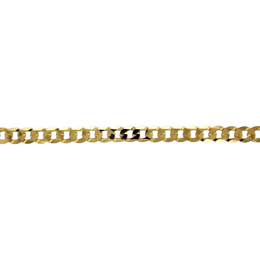 New 9ct Gold 26" Curb Chain 29 grams