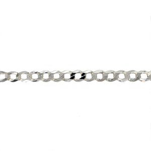 925 Silver 8.5" Curb Bracelet