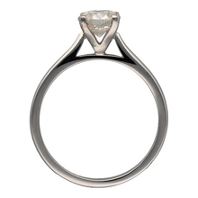 Load image into Gallery viewer, New 18ct White Gold &amp; 1ct Diamond Solitaire Ring
