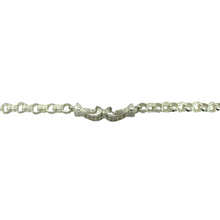 Load image into Gallery viewer, New 925 Silver &amp; Cubic Zirconia 6.5&quot; Boxing Glove Belcher Bracelet

