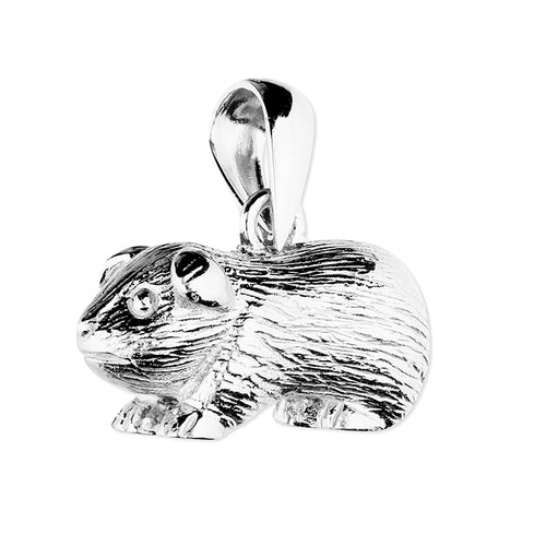 A New 925 Silver Guinea Pig Pendant with the weight 2.60 grams