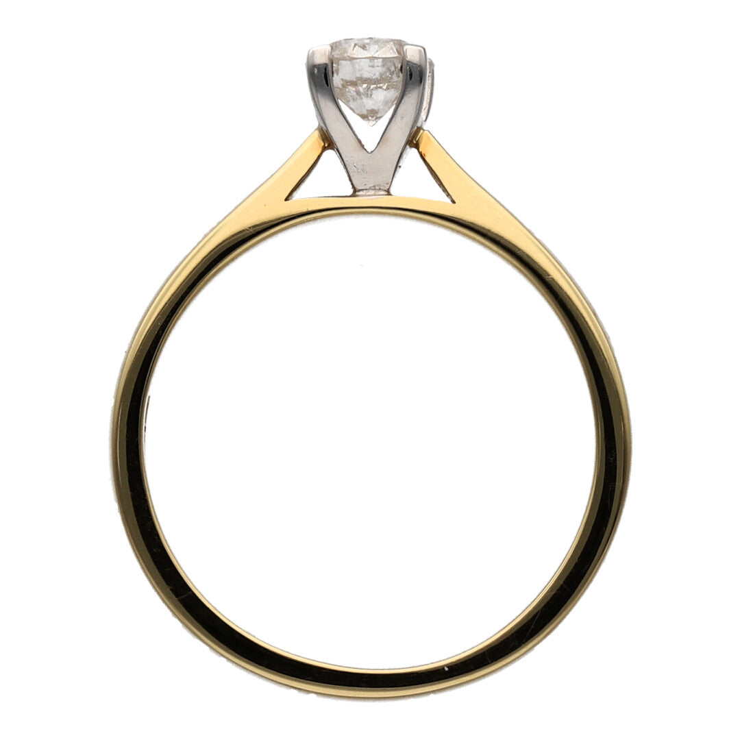 18ct Gold & Diamond Solitaire