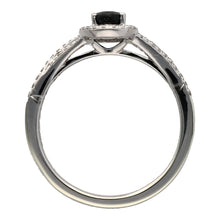 Load image into Gallery viewer, 9ct White Gold Sapphire &amp; Diamond Ring
