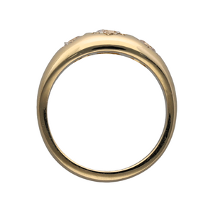 New 9ct Gold & Cubic Zirconia Signet Ring