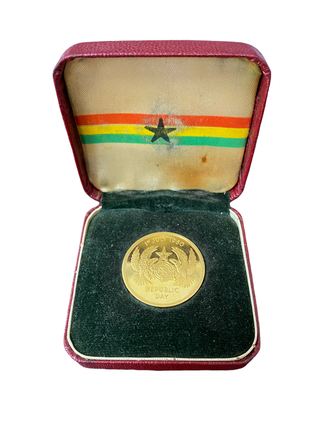 Kwame Nkrumah 1960 Gold Coin