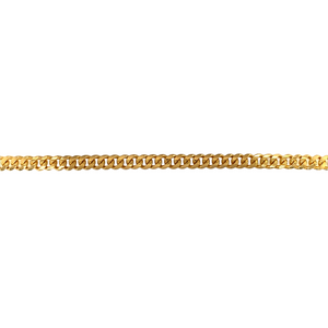 New 9ct Solid Gold 26" English Cuban Chain 48 grams