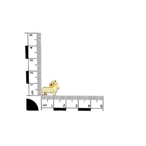 9ct Gold Corgi Dog Charm