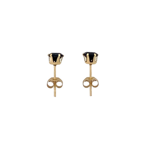 New 9ct Gold & Sapphire Stud Earrings