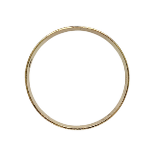 New 9ct Solid Gold Patterned Children's Bangle