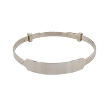 Load image into Gallery viewer, 925 Silver D/C ID Expander Bangle
