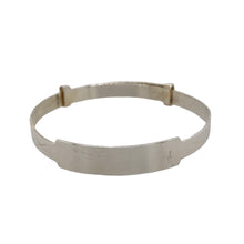 Load image into Gallery viewer, 925 Silver D/C Kiss ID Expander Bangle
